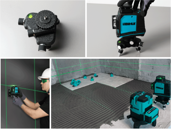 BIHUI 12-Linien-Laser, 360° Selbstnivellierung, IP54 – Bild 3