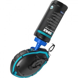 BIHUI Schlagschnur 30 m, inklusive Kreidepulver ca. 225 g, blau