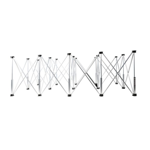 BIHUI Arbeitstisch "Flexi-Fold 300" klappbar, Traglast 300 kg, Max-Größe H 73 x L 221 x W 113 cm