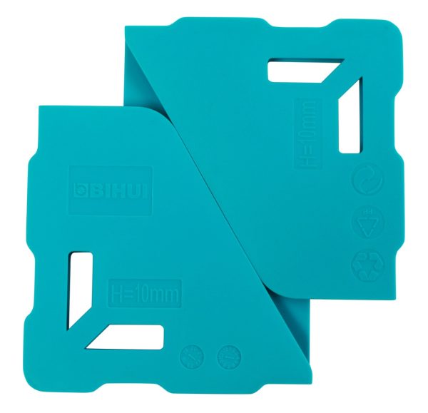 BIHUI Fliesenschutz für 12-13 mm Fliesen, Set mit 4 Stück