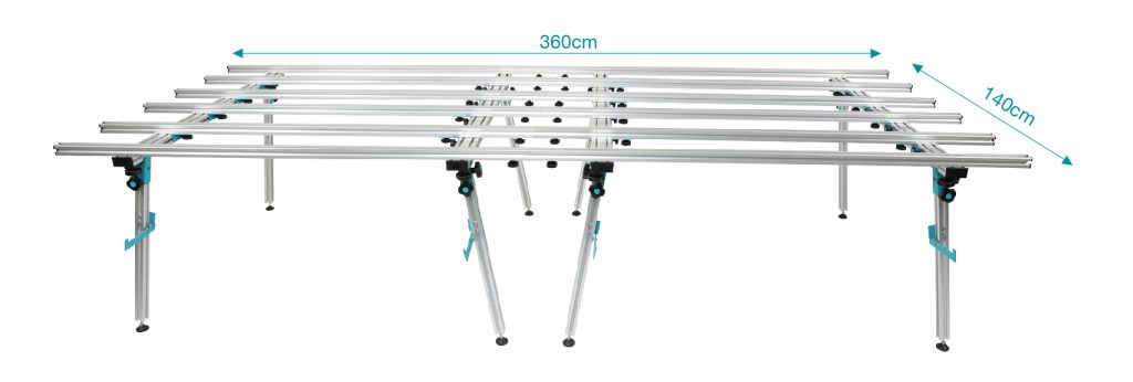 BIHUI Aluminium-Werkbank LFWB mit 200kg Traglast