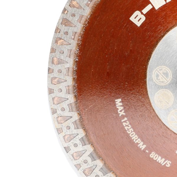 BIHUI Diamantscheibe B-MASTER – 115/125 mm für extrem harte Fliesen – Bild 2