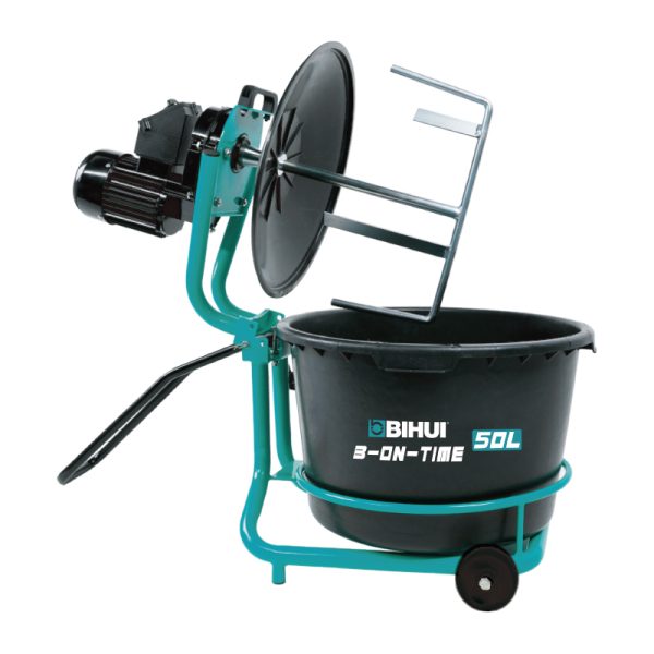 BIHUI B-ON-TIME MMWT65 Mischstation – 900 W Mörtelmischer mit Timer & 65 l Trommel – Bild 2