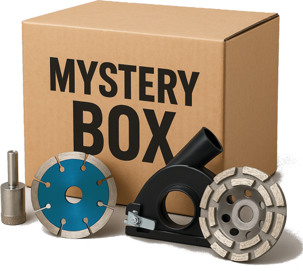 Mystery Box – Fliesenlegerwerkzeuge & Zubehör im Wert von 100 €